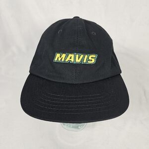 Mavis Discount Tire Continental Black Baseball Cap Hat Adjustable Strapback